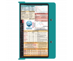 WhiteCoat Clipboard® - Teal Critical Care Edition